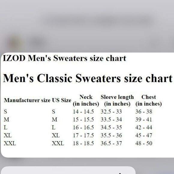 NEW Izod Classic Gray Striped Sweater - Picture 3 of 3